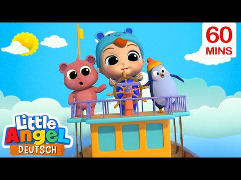 Schlaf Kindlein schlaf | Kinderlieder mit Klein Joni | Little Angel Deutsch