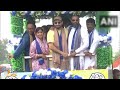 TMCs Yusuf Pathan and Brother Irfan Pathan Lead Roadshow in Baharampur | News9  - 01:20 min - News - Video