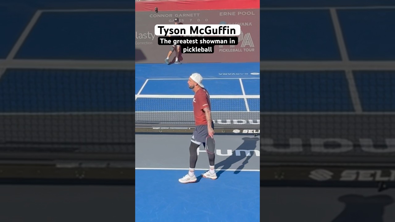 Tyson McGuffin is one of the best athletes in sports to watch 🙌😤 @TysonMcGuffinPickleball