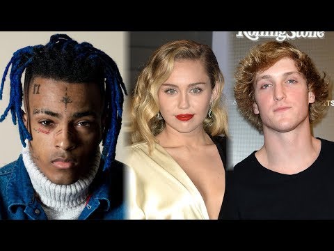 Miley Cyrus, Logan Paul & More Celebs React to Rapper XXXTentacion's Death