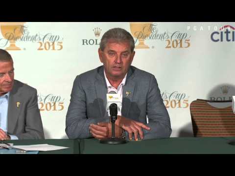 Nick Price named International Presidents Cup Captain - YouTube