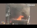 Massive Fire In Delhi | Blaze Breaks Out in Bhalswa Dairy Furniture Warehouse | #delhifire