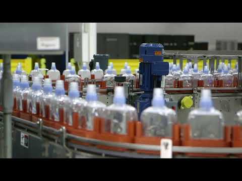 PURELL® Hand Sanitizer Manufacturing at GOJO Industries Plant