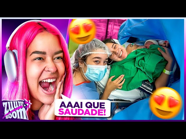 REAGI AO PARTO DO DAVI *emocionei