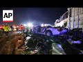 At least 10 dead in a road crash in southern Turkey