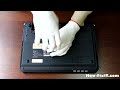 How to disassemble and fan cleaning laptop Packard Bell TJ75