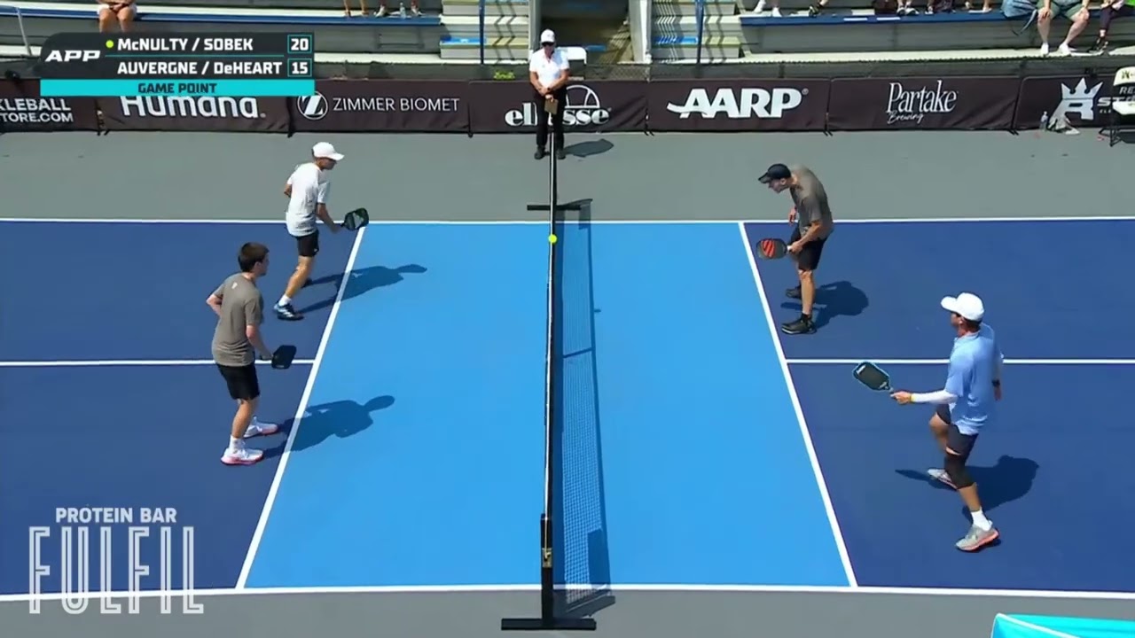 NYC Shuffle: McNulty/Sobek vs. Auvergne/DeHeart Game Point
