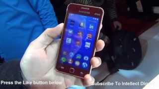 Samsung Z1 Tizen Phone Hands On Review, Camera Sample & Features