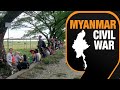 Civil War In Myanmar Worsens | Influx Of Refugees Into Mizoram | News9