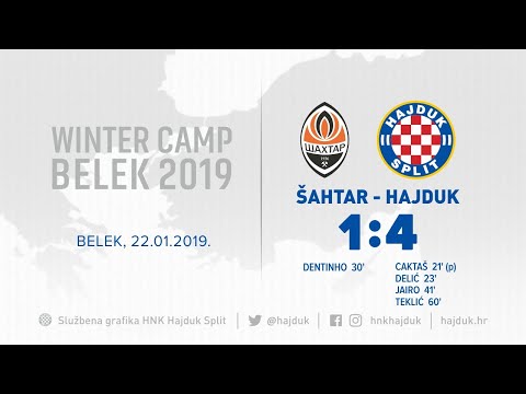 Sažetak utakmice: Šahtar - Hajduk 1:4