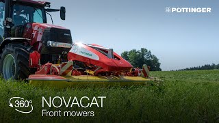 NOVACAT front mowers in comparison