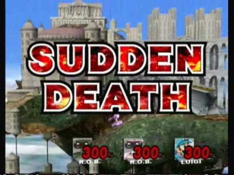 Super Smash Bros. - CHARACTER BATTLE OF DEATH - Kirby Wins!