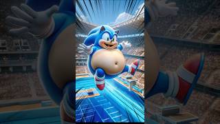 Sonic Shocked Everyone at the Big Game |  Dive Competition #sonic #shadow #short