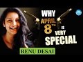 Renu Desai tweets on what is special about April 8th