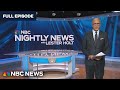 Nightly News Full Broadcast - Feb. 16