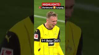 HIGHLIGHTS ⚽️ | BVB Secures HUGE Win! • Borussia Dortmund 🆚 RB Leipzig • MD9