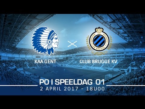 Samenvatting KAA Gent - Club Brugge (PO1)