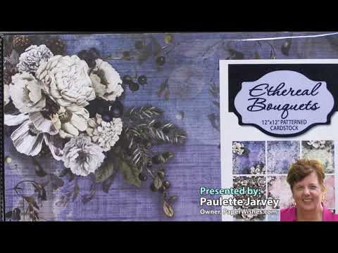 Ethereal Bouquets 12x12 Solid Cardstock