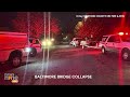 Baltimore bridge collapses after ship crash, local emergency services say  - 02:07 min - News - Video