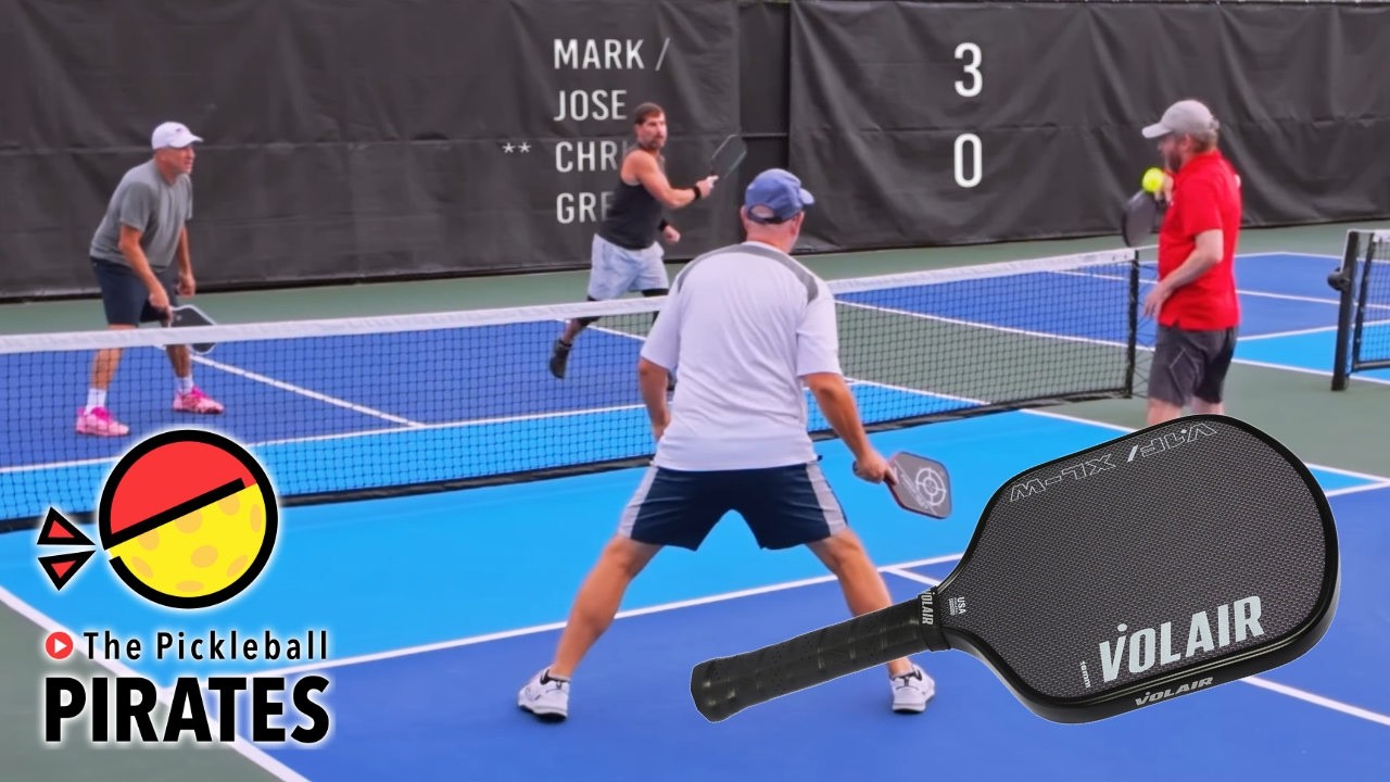 Trying Funny and Fun New Volair Paddle With 5.0 Seniors
