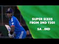 Batters Cashed In & Went Big with Super Sixes in a Run-fest | SA v IND 2nd T20I