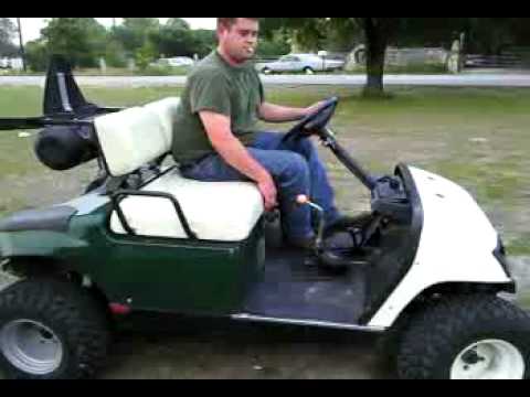 Honda 24 hp v twin engine golf cart #5