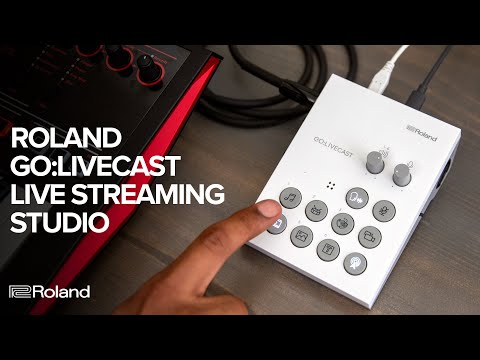 video Roland GO LIVECAST Live Streaming Studio for Smartphones