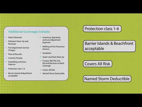 Coastal Builder's Risk Insurance Distinguished Programs