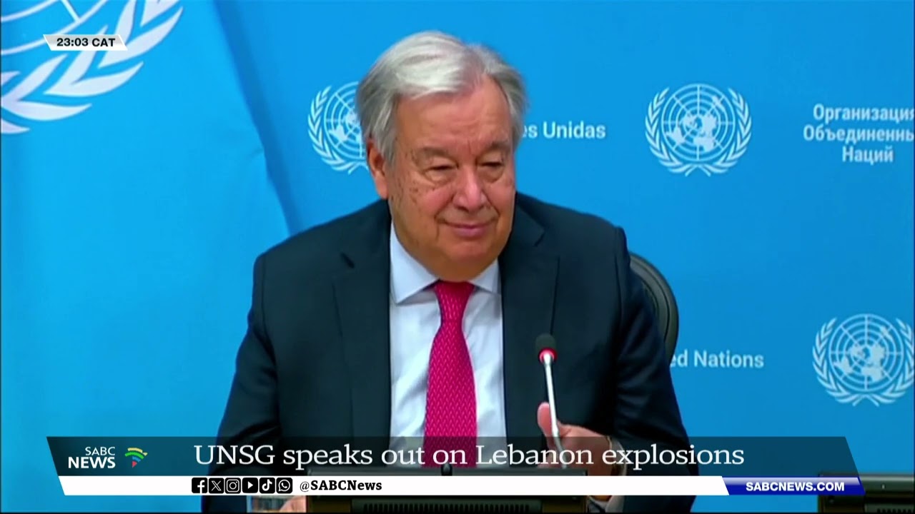 Lebanon Explosions | Weaponizing civilian objects: Antonio Guterres weighs in