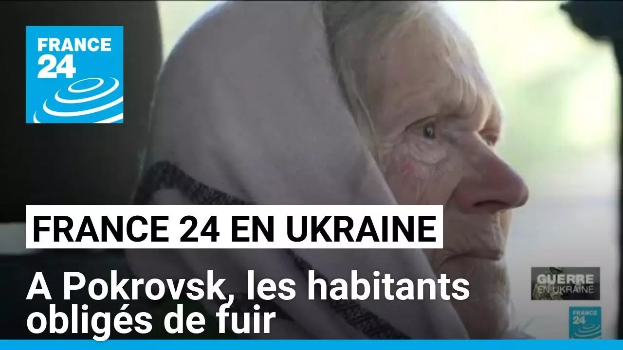 Reportage en Ukraine : à Pokrovsk, les habitants obligés de fuir face à l'avancée des troupes russes