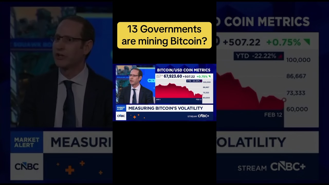 GOVERNMENTS ARE MINING BITCOIN!