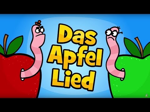 ♪ ♪ Kinderlied Apfel -  Das Apfel Lied - Hurra Kinderlieder