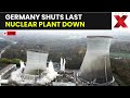 Germanys nuclear shut down LIVE | Sad onlookers watch plant disappear from landscape