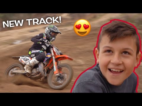 WE BUILT A NEW TRACK IN OUR BACKYARD!