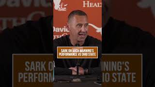 Steve Sarkisian on Arch Manning's Performance vs Ohio State