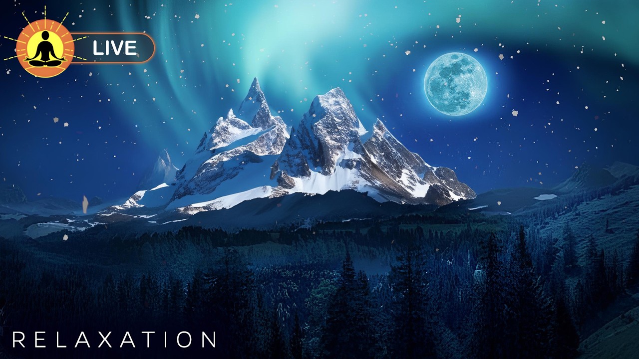 🔴 Relaxing Music for Deep Sleeping 24/7: Fall Asleep Fast, Sleep Meditation Music, Insomnia Relief