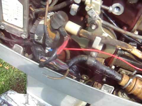 1971 evinrude WIRING PROBLEM - YouTube evinrude electric shift wiring diagram 