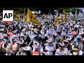 South Korean doctors stage rally to protest medical school quota boost