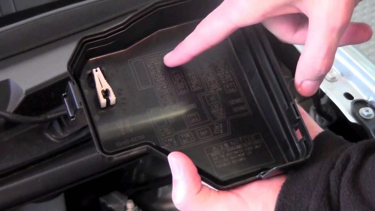 2012 | Toyota | Yaris | Fuses | How To By Toyota City ... prius fuse box location 