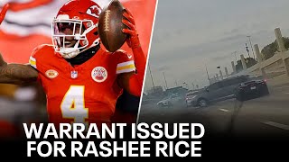 Rashee Rice: Dallas police issue warrant for Kansas City Chiefs wide receiver