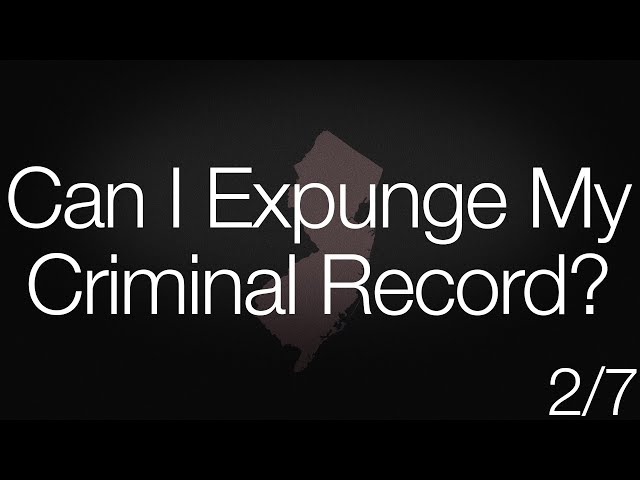 Can I Expunge My Criminal Record? (2/7) / Subtítulos disponibles en español