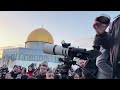Exclusive: Muslims Gather at Jerusalems Al-Aqsa Mosque to Witness Ramadans Moon | News9