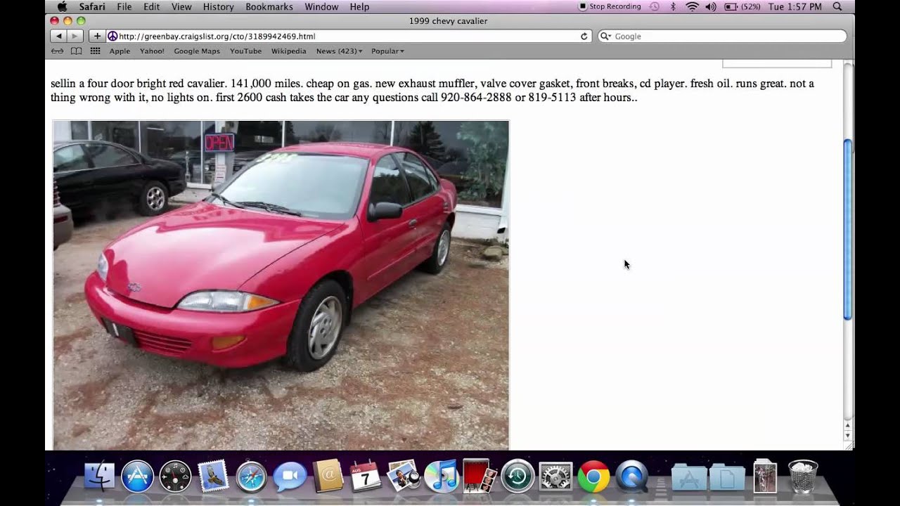 Craigslist Green Bay Wisconsin Used Cars, Trucks and Minivans - Popular For Sale by Owner Deals ...