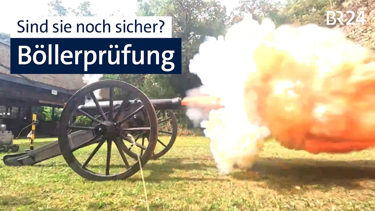 Böllerschützen: Kanonen & Co. Auf dem Prüfstand | Abendschau | BR24