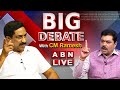 ABN MD Radhakrishna Big Debate With BJP MP Candidate CM Ramesh- Live