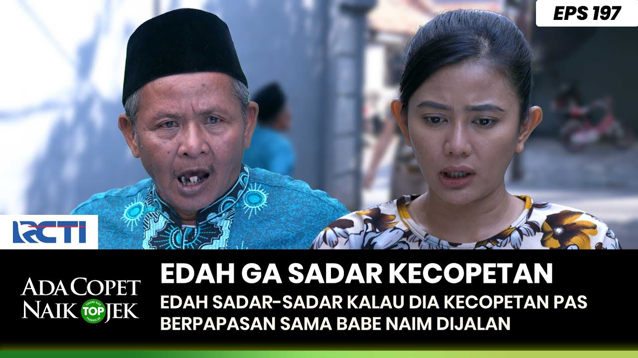 GA SADAR! Edah Kalau Dompetnya Hilang Kecopetan - ADA COPET NAIK OJEK PART 2