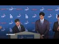 LA Dodgers introduce Shohei Ohtani at press conference  - 01:01 min - News - Video