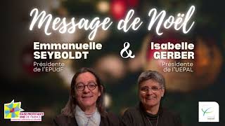 Message  de Noël commun de nos Eglises