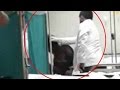 Junior doctor caught on camera beating unconscious patient