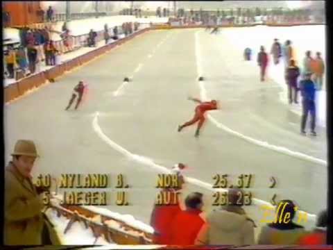 Olympic Winter Games Sarajevo 1984 – 1500 m Nyland – Jäger